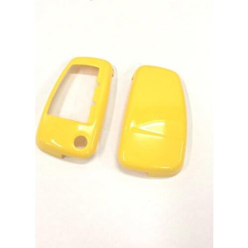 Yellow Remote Flip Key Cover Case Skin Shell Cap Fob Protection Hull S Line for Audi A3 A4 A6 Q5 Q7 TT R8