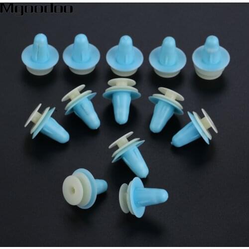 Mgoodoo 50PCS Auto Plastic Fasteners Clips Car Door Interior Male Female Matching Fixed Clip Fit For V W Honda Toyota