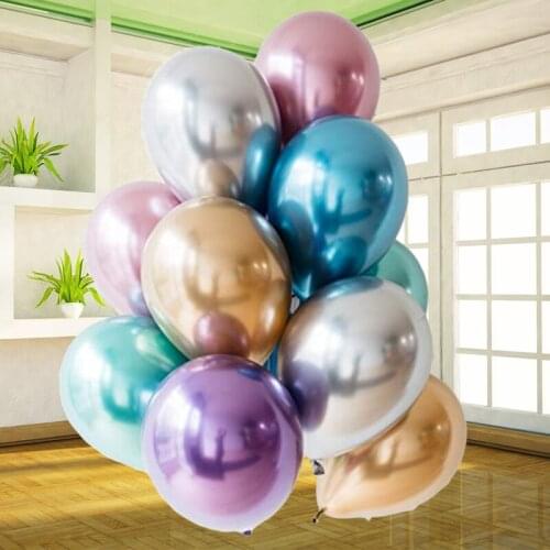 Round 50 Pcs Latex Ballons 12 inch Wedding Birthday Party Thanksgiving House Moving New Year Decoration Ballon