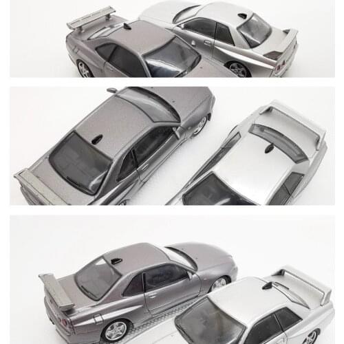 1/64 handmade simulation model car roof deflector spoiler tail body scene decoration