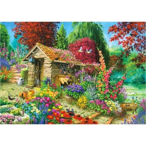 KS Garden Shed 1500 Piece Jigsaw Puzzle