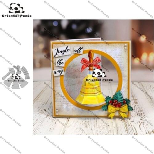 New Dies 2020 3D Miniatures Bell Metal Cutting Dies diy Dies photo album cutting dies Scrapbooking Stencil stamps metal dies