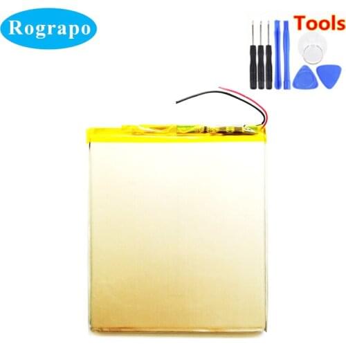 New 3.7V 4000mAh Battery For Irbis TZ56 TZ49 3G TZ709 TZ707 iPAQ Texet TM 7043XD U25GT Accumulator 2-Wire+ Free Tools