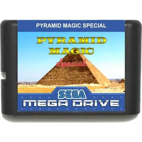 Pyramid Magic Special MD 16 bit Game Card For Sega Mega Drive For Genesis