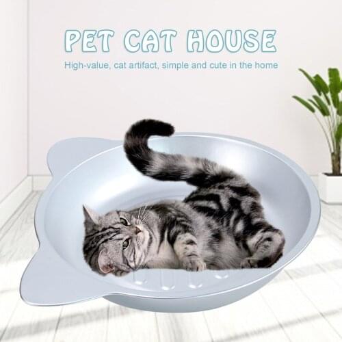 Summer Cat Dog Beds For Cooling House Mat Pet Cooler Aluminum Alloy Ice Pad Keep Cool Pets Down Cats Pot for Supplies