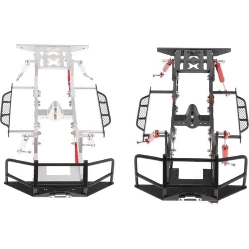 RC Car Frame 285mm Wheelbase RC Crawler Chassis Frame Chassis for MN D90 1/10 RC Car Replace Parts Accessory