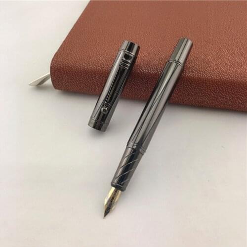 MONTE MOUNT luxury fountain pen promotion metal ink pens school stationery business gift father friend present 009