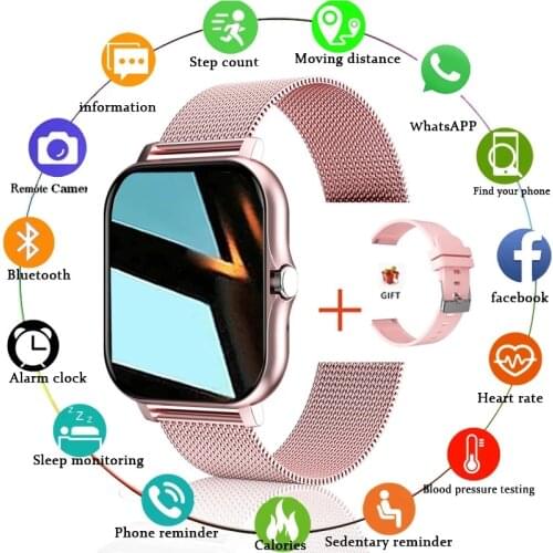 LIGE 2021 New Men Smart Watch Women Bluetooth Call Music Control Heart Rate Monitor Waterproof Men Smartwatch For Android IOS