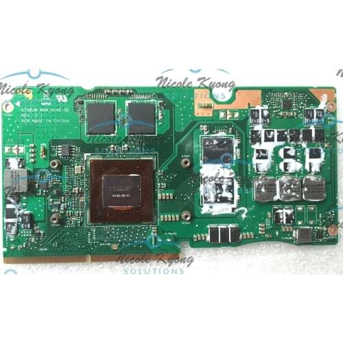 G750JW Ver 60NB00M0-VG1160 69N0P4V10D11-01 GTX 765M GTX765M GDDR5 2GB VGA Video Card For Asus G750JW laptop