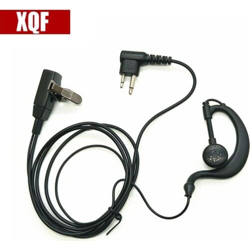 XQF Headset Earhook Earpiece For Motorola Radio P110 SP21 SP10 P1225 GP3188 GP3688 PRO3150 GP2000 GP88 GP88S