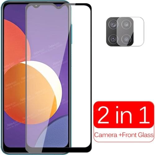 Camera Protective Glass For Samsung Galaxy M12 Tempered Glass Samsun M 12 6.5" SM-M127F Screen Protector Safety Phone Cover Film