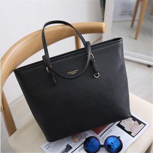 Women Totes Bag Fashion Solid Large Capacity Shopping Shoulder Tote Handbag Portable Packs