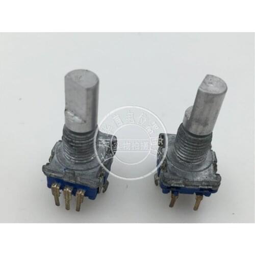 10pcs for XLEE EC11 encoder with switch potentiometer / step 30 point handle length 17MMF