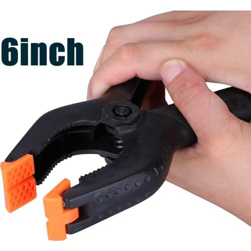 6inch A-shape Plastic Clamps for Woodworking Tools Wood Spring Clips Jig Backdrop Photo Studio Background Stand Holder