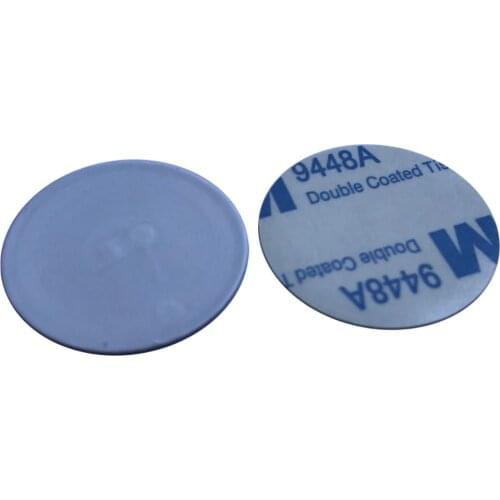 8 x NFC sticker RFID anti-metal on metal tag label 13.56mhz Dia 25mm free shipping worldwide