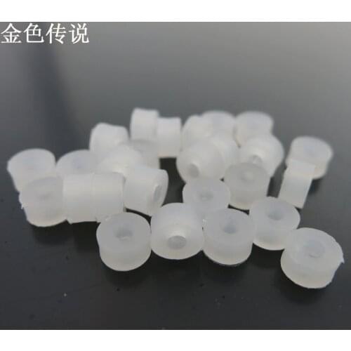 80pcs/lot, White plastic 2A Shaft Set / Plastic Gasket Screens DIY Toy Accessories,inner diamerter:2mm,outer diameter:5mm