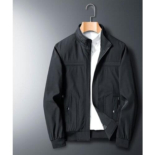 New Mens Bomber Zipper Jacket Male Casual Streetwear 2020 Hip Hop Slim Fit Pilot Coat Men Clothing Plus Size