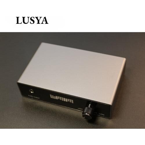 LUSYA TDA1305 DAC USB to coaxial output 16-600 ohm headphone Support OTG