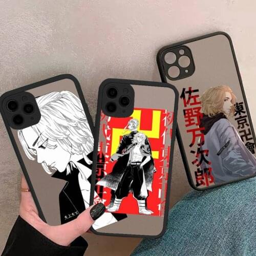 Tokyo Revengers japanese anime manga Phone Case matte transparent For iphone 7 8 11 12 plus mini x xs xr pro max cover