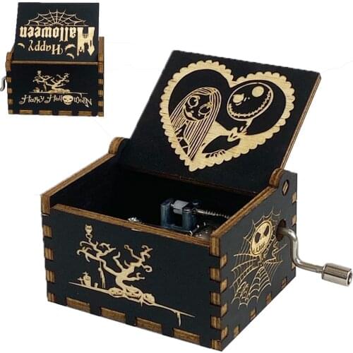 Wooden Music Box, Used for Friends,Ddaughters, Sons and Wives, Christmas Gifts, Home Decorations, Holiday Gifts