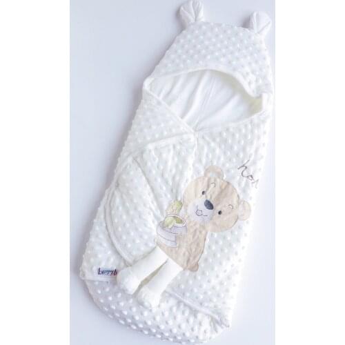 The Teddy Bears Pea baby swaddle