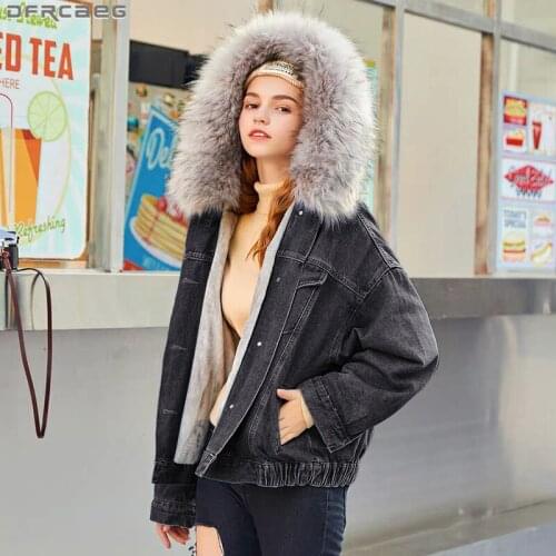 DFRCAEG Women's Black Bomber Jackets