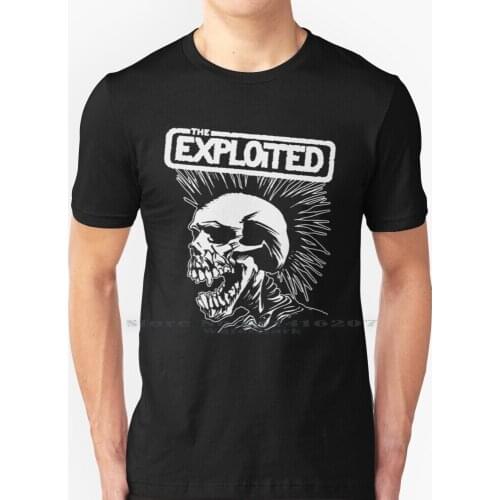 The Exploited Skull T Shirt 100% Pure Cotton Punk Girl Best Punk Bands 80s Punk Skate Punk 80s Punk Fashion Punk Jesus Ska Punk