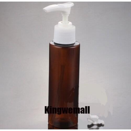 Cosmetics Bottle Beauty Container Professional Makeup Packaging Plastic Brown Accessories Empty Pump Travel Shampoo Dispenser