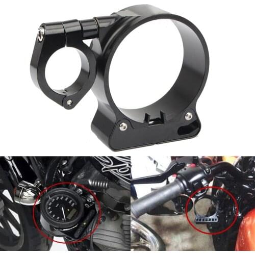 For Harley Sportster XL 883 1200 XL883 XL1200 Motorcycle Speedometer Side Mount Relocation Instrument Case Cover Housing Bracket