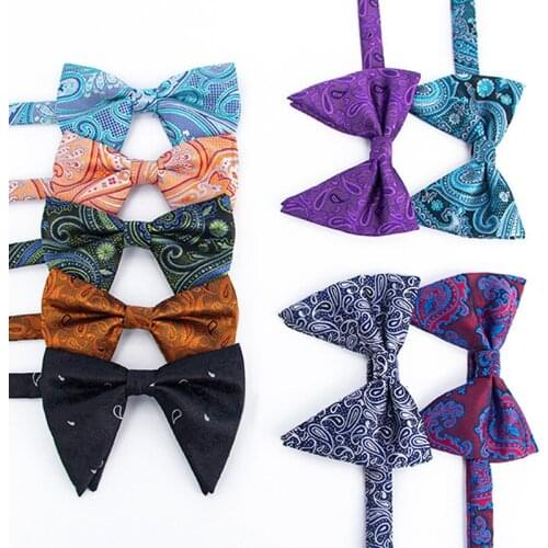Linbaiway Mens Suits Big Bow Tie Women Bowtie for Man Wedding Bowknot Adult Mens Bowties Cravats Tie Neckwear Accessories