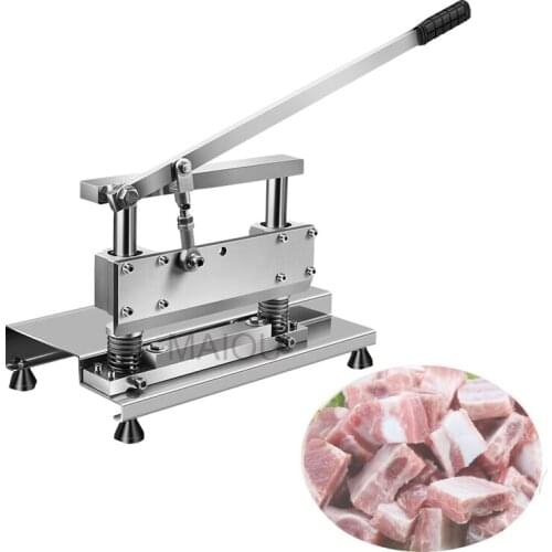 Bone Cutting Machine Pigs Feet Lamb Chops SteakSheep Hoof Big Bone Cutter Commercial Bone Cutter Machine 30cm Blade
