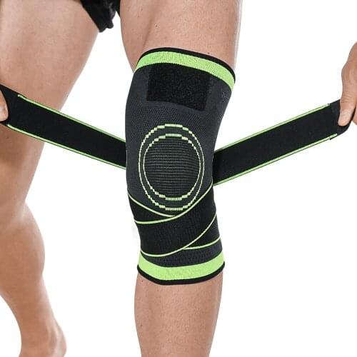 Knee Pad Support Pad Breathable Bandage Professional Protective Sports Knee Pad Straps Basketball Tennis Riding