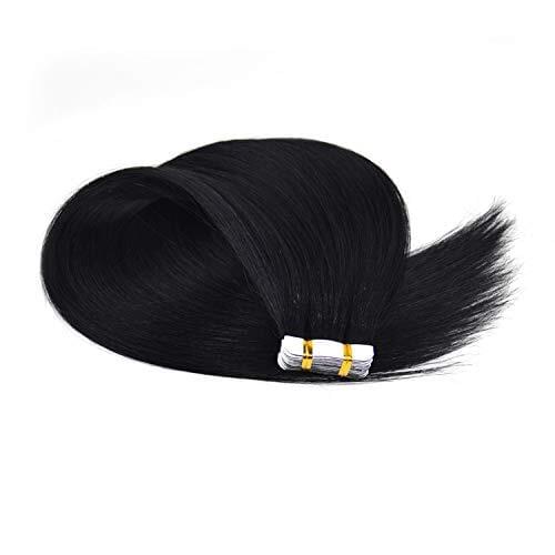 Silky Straight Tape In Human Hair Extension Brazilian Straight Virgin Hair Tapes In Skin Weft Hair Extensions 40pcs/Lot 100g
