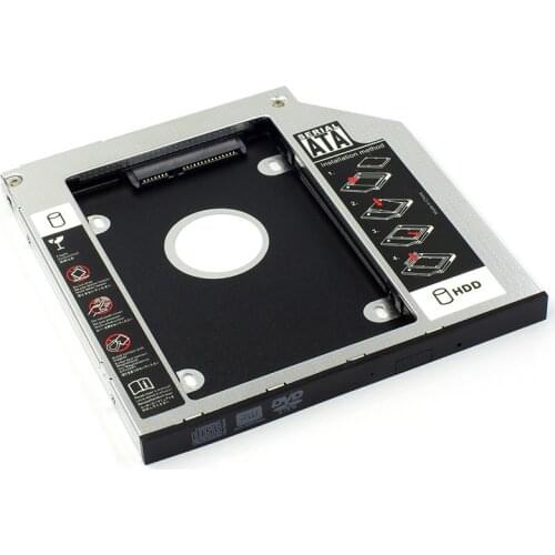 Hard Drive HDD SSD SATA Caddy 2nd for HP Pavilion 250 G6 255 G6 256 G6 258 G6 TPN-C129 TPN-C130
