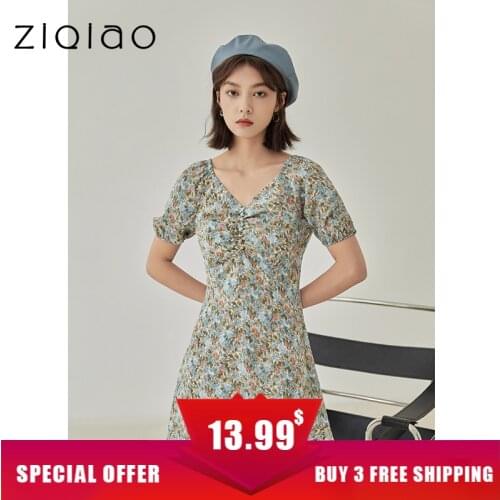 ZIQIAO Short Dresses For Women