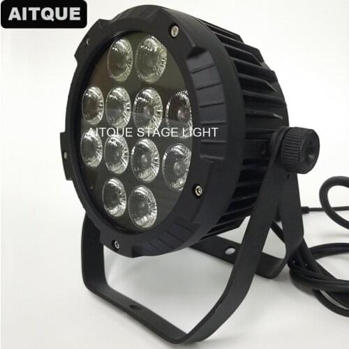 10lot Outdoor quad led par lighting 12x15w aluminum led par dmx ip65 rgbwa 5in1 led par waterproof light