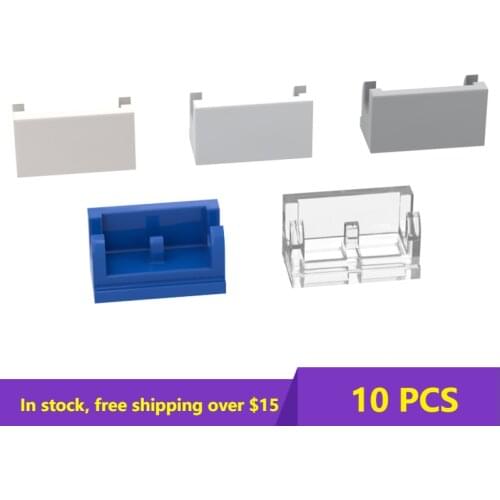 10PCS Plate Brick Compatible Assembles Particles 3937 1x2 For Building Blocks Parts DIY Educatio Creative Gift Toys