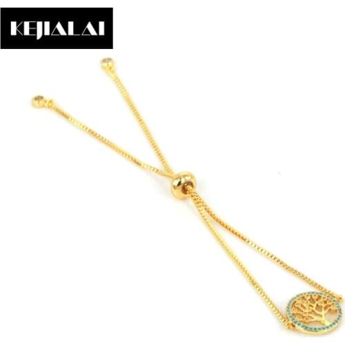 2017 Fashion Link Chain Tree of Life Charm Bracelet for Women Girls Simple Sweet Style Tree Shape Men Bracelets Bangle Pulseras