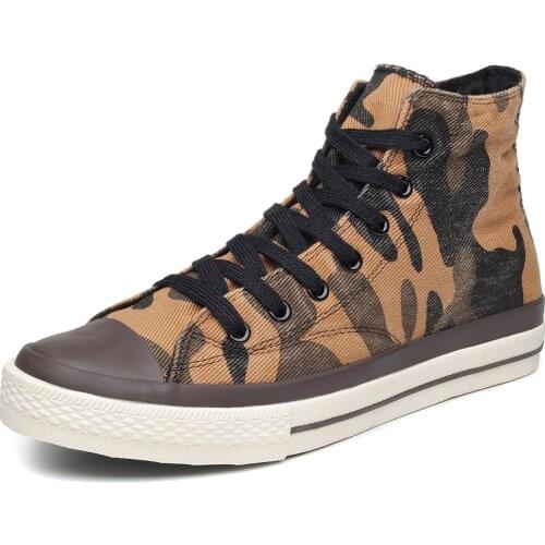 DeeLerShion Men's High Top Sneakers