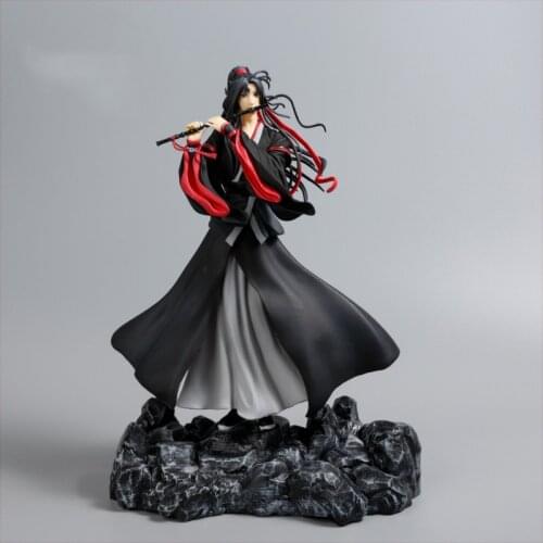 27cm Anime Mo Dao Zu Shi Wei Wuxian Action Figure PVC Patriarch Ancestor of Yiling Wei Ying Collection Model Dolls Toys Gifts