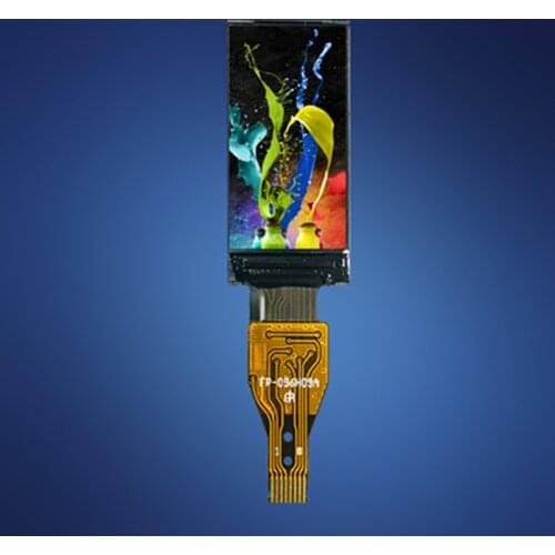 IPS 0.96 inch 8PIN HD TFT LCD Display Screen (16:9) ST7735 Drive IC 80*160 SPI port 3.3V FPC Plug FP-096H09A