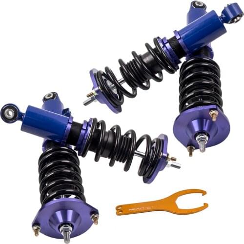 For Mazda Miata Roadster MX-5 MX5 NA MK1 1989 1990 1991 1992 1993 1995 Coilover Shock Absorber Coil Spring Strut Front Rear 4pcs