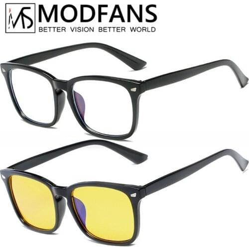 Blue Light Blocking Reading Glasses Mens Square Nerd Eyeglasses Women Frame Anti Blue Ray Computer Game Glasses Men