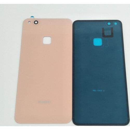 For huawei P10 Lite/Nova Lite Glass Cover for Huawei p10lite Back Battery Cover Housing with Adhesive Sticker