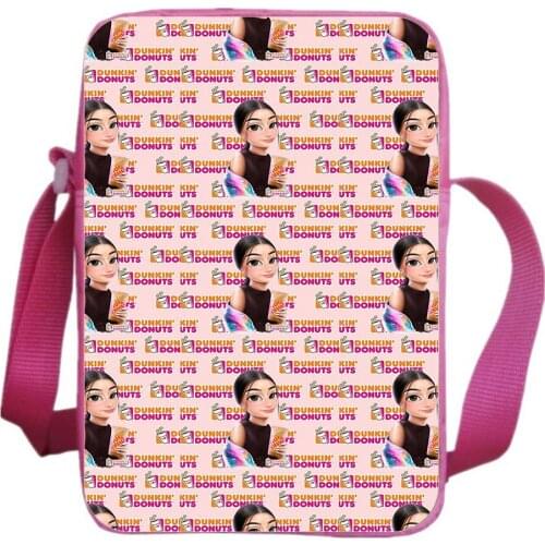 Charli Damelio Messenger Bag Support Custom Logo Casual Teens Shoulder Bag Fashion Crossbody Bags Cartoon Letter Print Bookbag