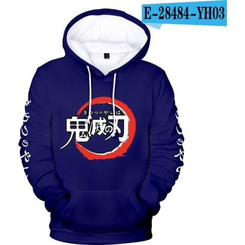 3D Anime Demon Slayer Men/women Sportswear Hoodie Tanjiro Printing Double Color Hoodies Sweatshirt Street Demon Slayer Clothes