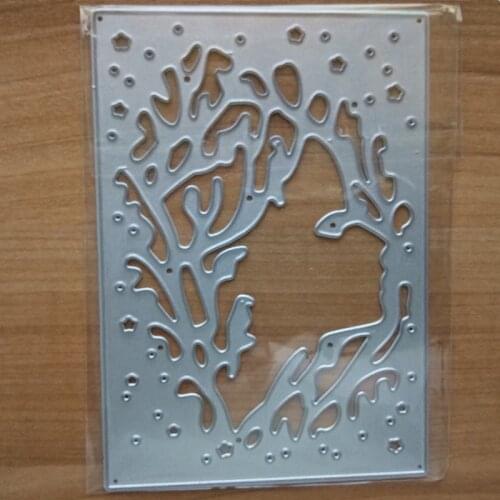 Metal tree frame Cutting Dies Stencils for DIY Scrapbooking/photo album Decorative Embossing DIY Paper Cards