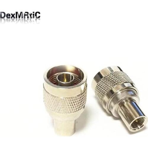 1pc N Male Plug switch FME Male Plug RF Coax Adapter convertor Straight Nickelplated NEW wholesale