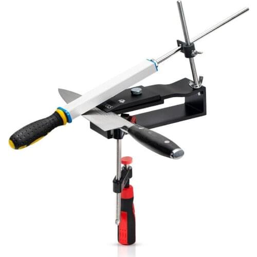 2021 Fixed Knife Sharpener Professional Kitchen Knife Sharpener Diamond Grinder 240#/400#/100# Whetstone