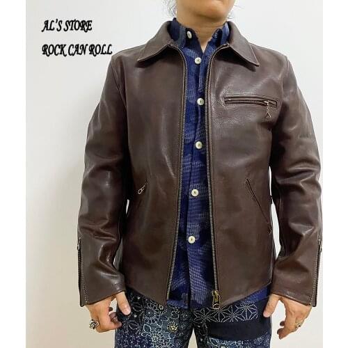 CD1300 Cidu Asian Size, Read Description Super Quality Genuine Argentine Bull Leather Slim Stylish Biker Jacket